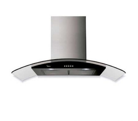 CAMPANA MIDEA 90CM INOX C/ VIDRIO