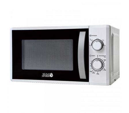 MICROONDAS JAM 20LTS. MOD. MB720JAY BLANCO C/ LUZ INTERNA  700W 230V/50HZ
