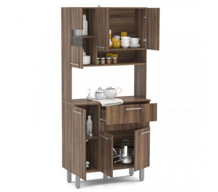 MUEBLE DE COCINA COMPACTA POLITORNO 6 PUERTAS 190358 NEW AVELLANA