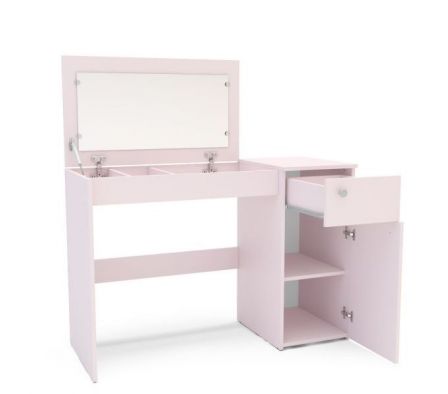 TOCADOR POLITORNO IRACEMA 200062 ESPEJO PLEGABLE ROSA