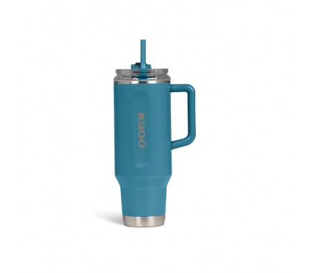 VASO TERMICO IGLOO 1.2 LITROS AZUL MODERNO C/PAJITA 71228