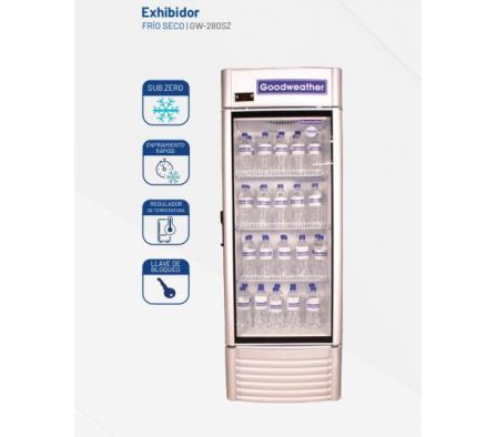EXHIBIDOR GOODWEATHER GW-280 SZ 280 LTS