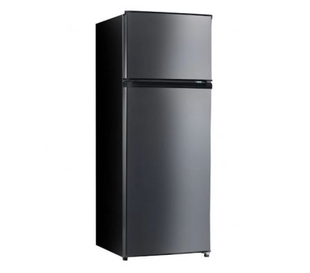 HELADERA MIDEA 300L 2P FRIO HUMEDO NEGRA