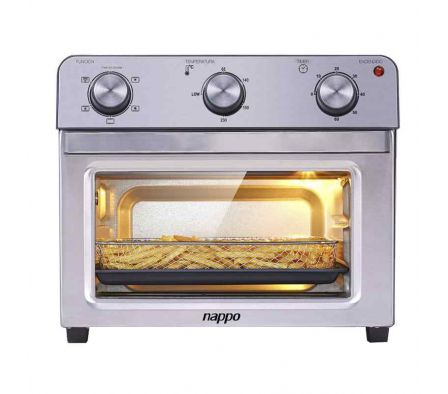 FREIDORA SIN ACEITE Y HORNO ELECTRICO NAPPO 22L NEH-095