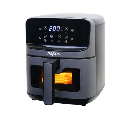FREIDORA SIN ACEITE DIGITAL NAPPO 4,5L GRIS NEF-213