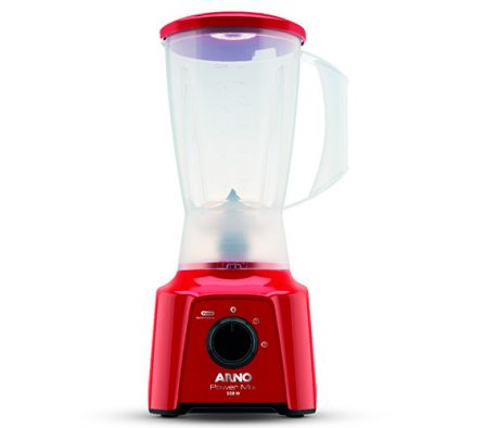LICUADORA POWER MIX LQ11 220V ROJO 550W 4 LAMINAS