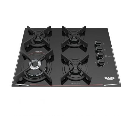 ANAFE DAKO A GAS 4HR HIERRO FUNDIDO TRIPLE LLAMA