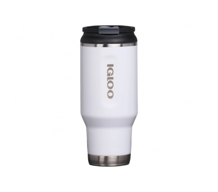 VASO TERMICO IGLOO 950ML BLANCO C/TAPA 71077