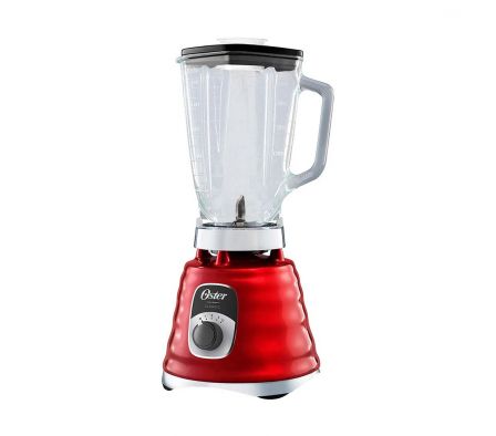 Licuadora clásica Oster® Roja con perilla ergonómica de 3 velocidades 700 watts