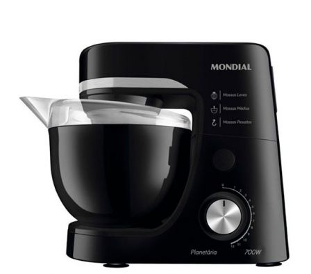 BATIDORA PLANETARIA MONDIAL 500W BLACK