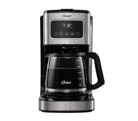 CAFETERA OSTER PROGRAMABLE CON PANTALLA TÁCTIL 12 TAZAS