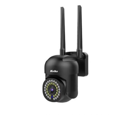 CAMARA EXTERIOR PTZ 2.0MP COLORVU FULL  HD KUC-636 NEGRO