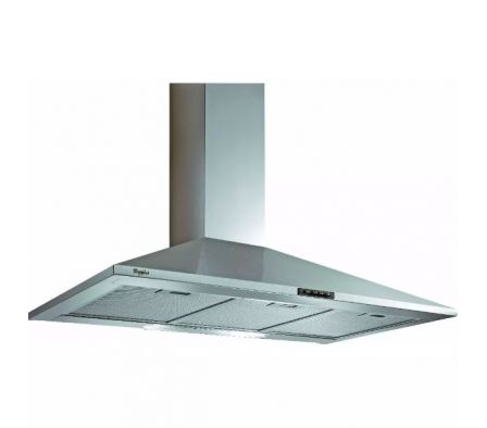 CAMPANA WHIRLPOOL CHIMNEY WAI95ARDWL 90CM INOX