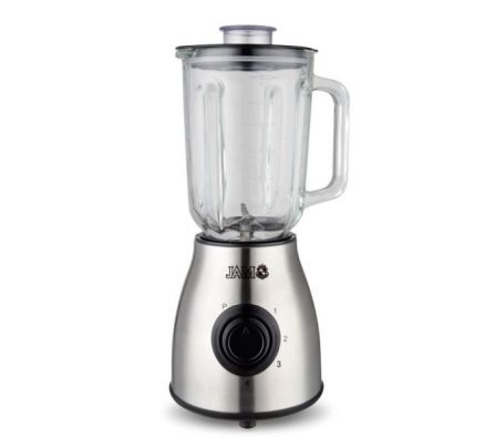 LICUADORA JAM LIC-650W BASE INOX CON JARRA DE VIDRIO