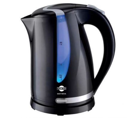 HERVIDORA TOKYO EASY NOVA BLACK NEGRA JARRA PLASTICA 1,7 L