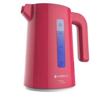Hervidora Electrica CADENCE 1,7 litros  1850W  Rosa