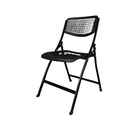 SILLA ERGONÓMICA PLEGABLE NEGRA UNIQUE SPRA