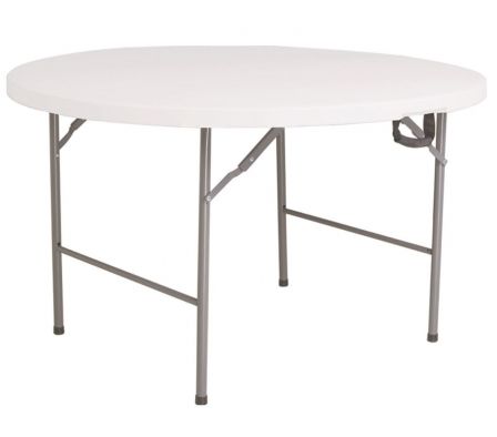 MESA REDONDA BLANCA 122 MPPB122