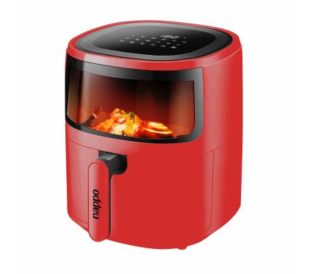 FREIDORA DIGITAL NAPPO SIN ACEITE VISION 5,7L NEF-129 ROJA