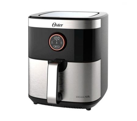 FREIDORA OSTER 2 EN 1 NEGRA INOX 4.8LTS 1500W