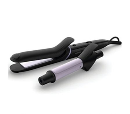 SET PHILIPS BHH811/00 ALISADOR + ONDULADOR 5 ACC 210°C CERAMIC