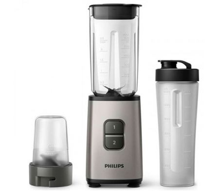 LICUADORA PHILIPS HR2604/80 JAR ACRIL REFOR 0.6ML 2VEL 350W VASO PORTATIL , MULTIPICADORA