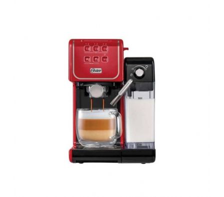 CAFETERA ESPRESSO OSTER PRIMALATTE TOUCH ROJA