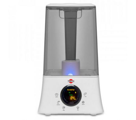 HUMIDIFICADOR DIGITAL TOKYO 3en1 IONIZA, PURIFICA Y AROMATIZA 4.5Lts INDICADOR